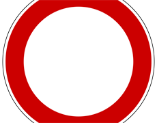 Verbots Schild